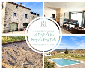 Mas de la Grande Bastide, piscine, vue panoramique